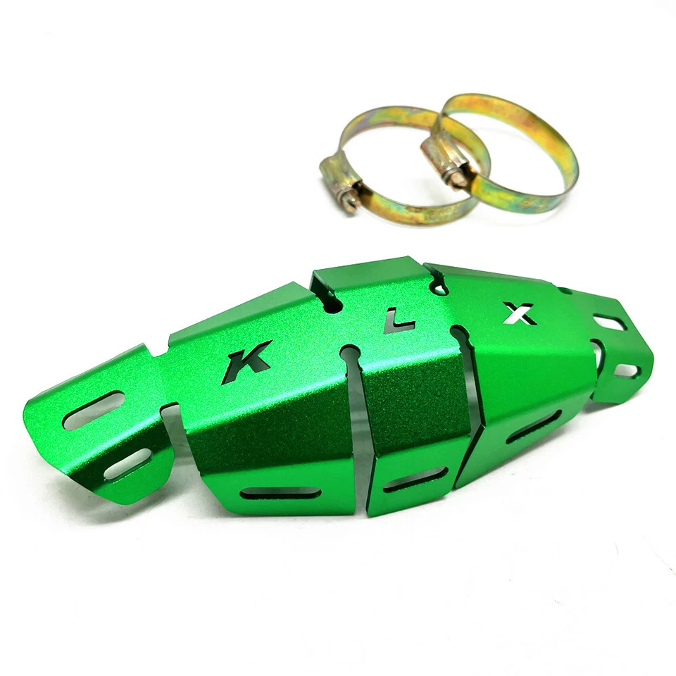 For KAWASAKI KLX300R KLX230S/R KLX250S/SF KLX LOGO Exhaust Pipe Heat Cover Guard - Image 4 of 4