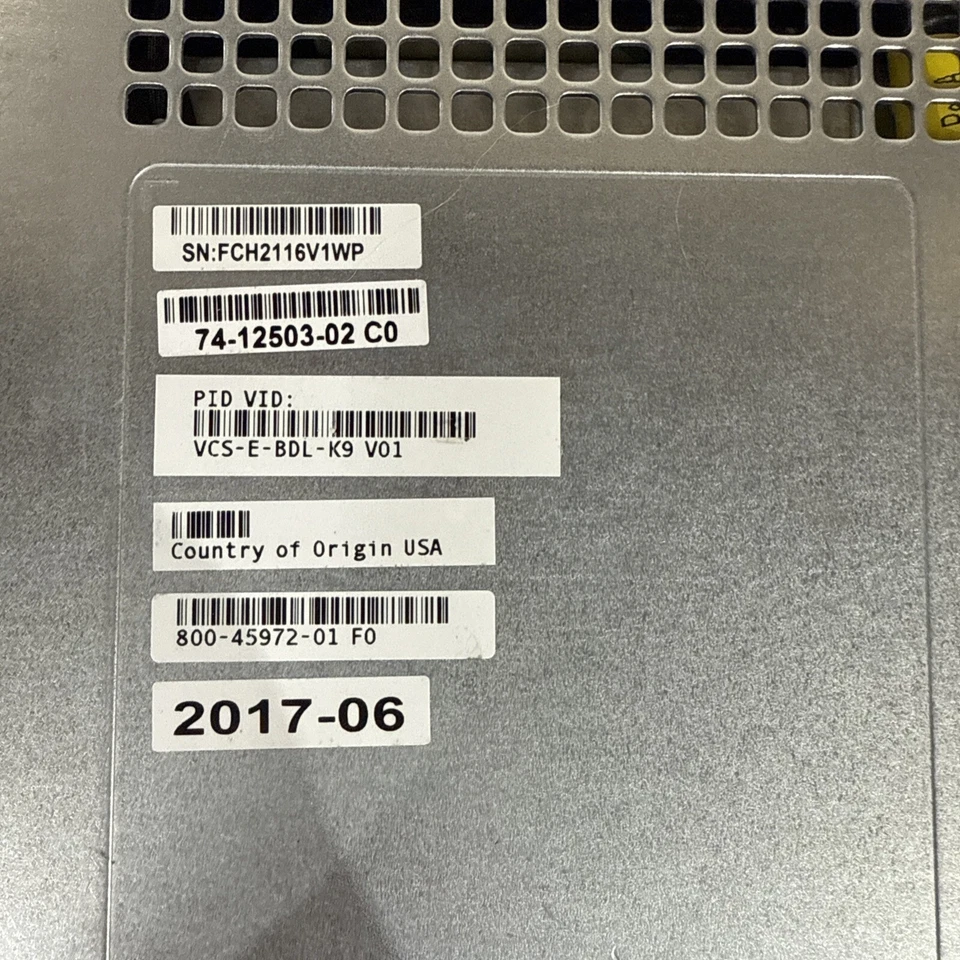 Cisco UCS C220 M4 Xeon E5-2630 v3 128 GB DDR4 1U Server No Drives/No OS #4 - Image 4 of 4