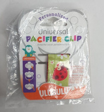 Ulubulu Universal Pacifier Clip, Lady Bug