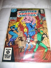JUSTICE LEAGUE OF AMERICA # 225 1984 HELLRazer comic Book