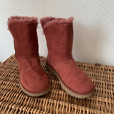 Maroon Red Uggs, Perfect Condition, Size UK
