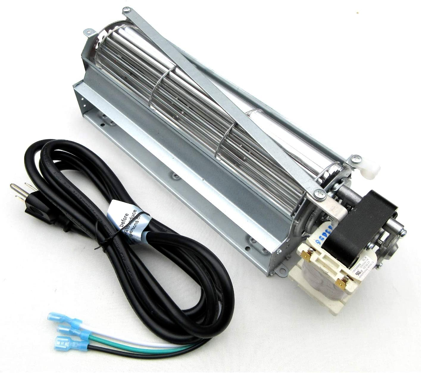 DN116 GFK4, FK12, FK24 Replacement Fireplace Blower Fan with 3-Prong Plug –  CDE