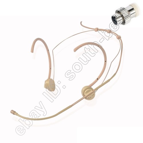 Accordion Headmic Headset Microphone for MiPro 4Pin Lock