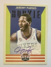 2012-13 Panini Past And Present Basketball Rookie Autograph JEREMY PARGO #220