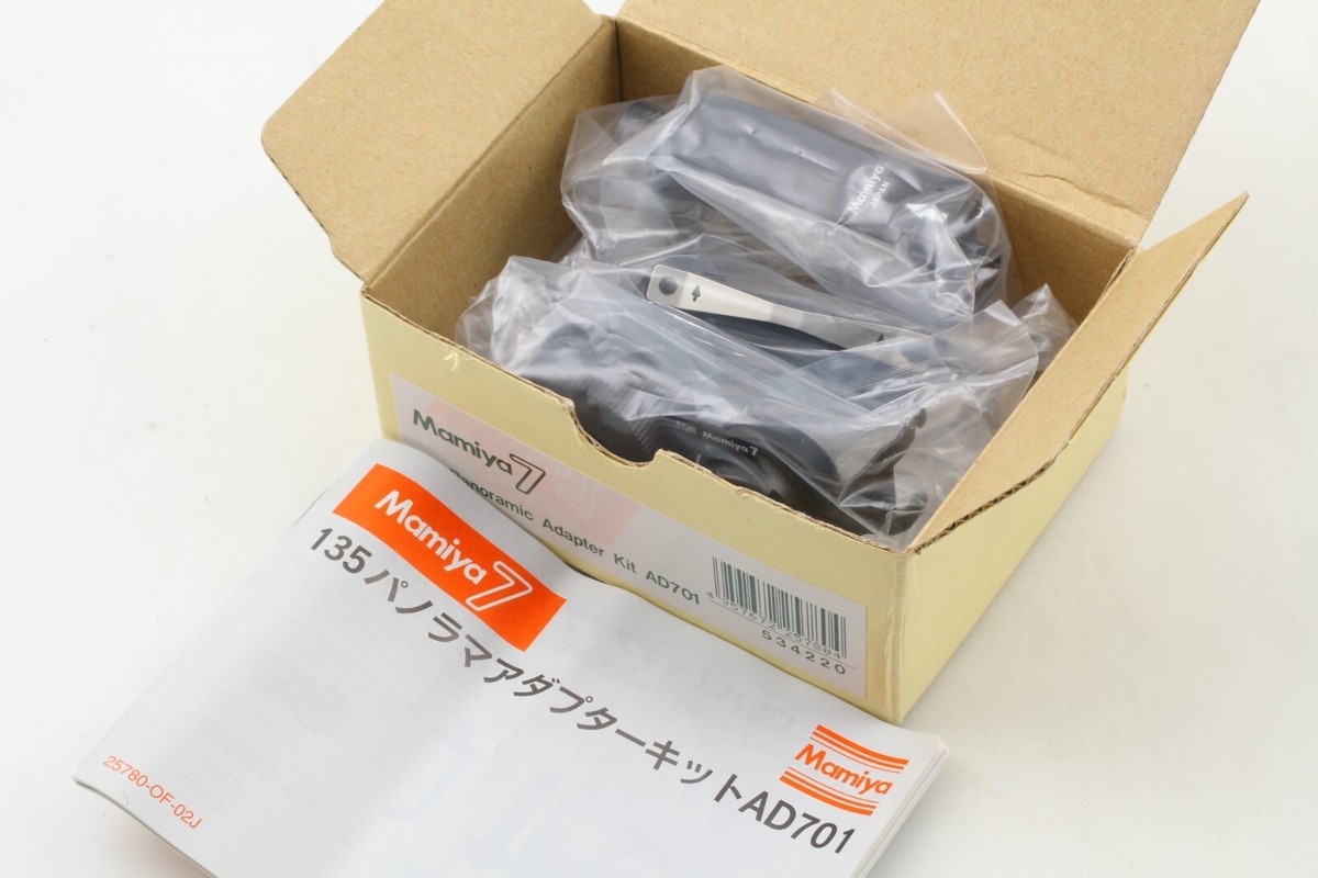 Almost UNUSED in BOX] Mamiya 7 135 Panoramic Adapter Kit AD701 7ii