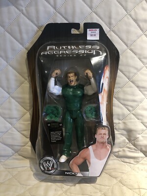 WWE NICKY 2006  RUTHLESS AGGRESSION Series 22 JAKKS  SPIRIT SQUAD FIGURE READ IN