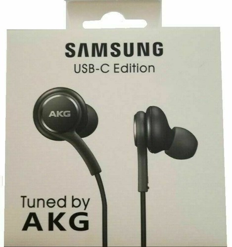 CUFFIE AURICOLARI SAMSUNG ORIGINALI AKG EARPHONE BLISTER TYPE C NERO | eBay