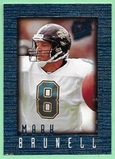 1996 Fleer Ultra Sensations Football Mark Brunell #48 Jaguars👍