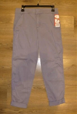 Spanx Tencel Resserré Pantalon Satin Gris UK 10 - Neuf avec Étiquettes - Photo 1/4