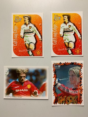 DAVID BECKHAM FOOTBALL Metal Coin Card Dm4 Carte Medal Piece #4 Gold
