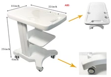 Portable Tool Cart Mobile Trolley Cart for Portable Ultrasound With 4 Wheels New