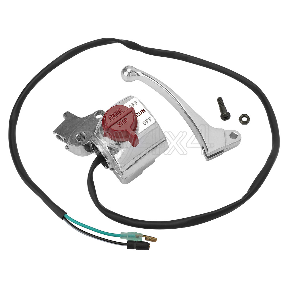 Start Stop Kill Switch W/Brake Lever For Honda Z50R 1991-1999 - Foto 5