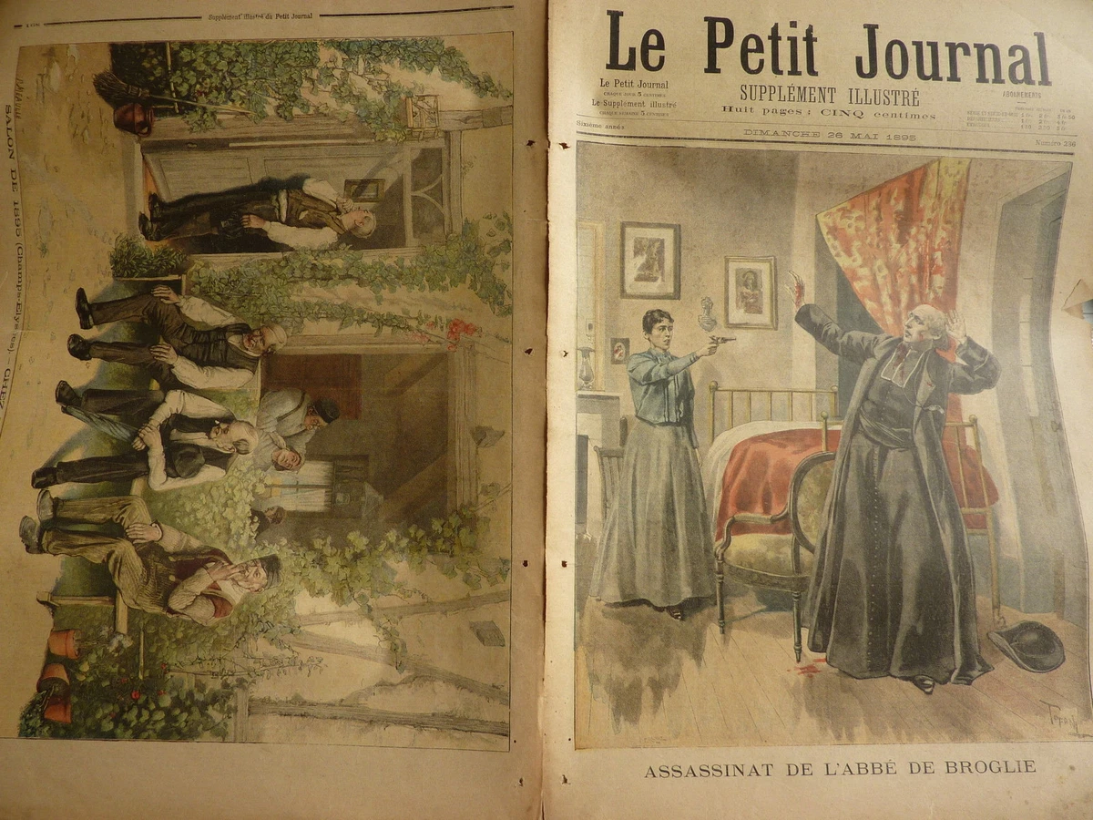 LE PETIT JOURNAL 1895 MADAGASCAR PRISE DE TANANARIVE ROI DU PORTUGAL