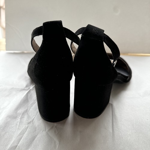 Call it Spring "Aiven" Shoes Size 9 M Suede Like Buckle Chunky Heel With Insert - Picture 5 of 11