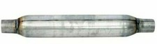 Jones 2.25 In Glass Pack Exhaust Muffler Full Boar 3.5 Diameter 12 Long Body
