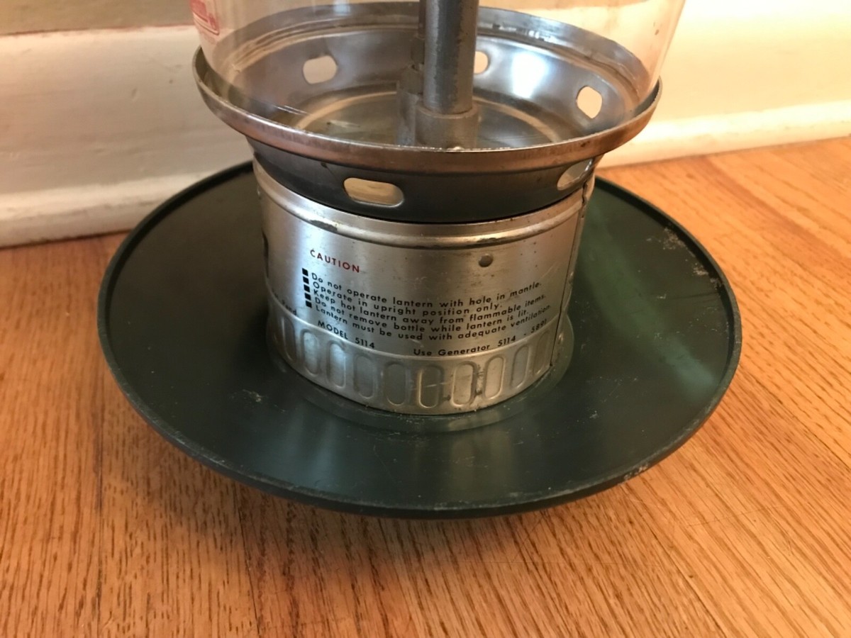 Vintage Coleman Mantle Propane Lantern -model 5114 | eBay Vintage Coleman Mantle Propane Lantern -model 5114 | eBay