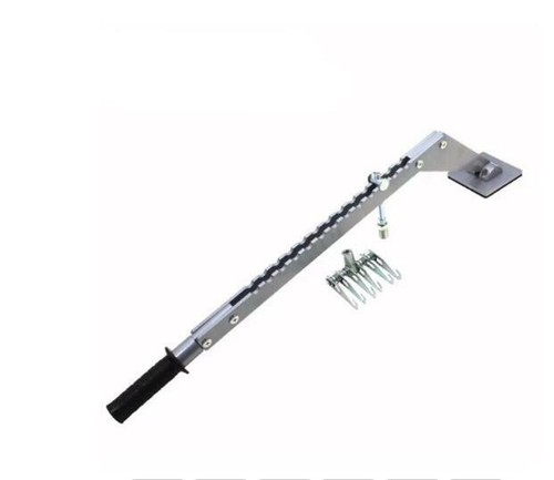 Car Dent Removal Tools,Portable Multi Hook Pull Up Bar, Single Leg Leveling Bar - Foto 9 di 11