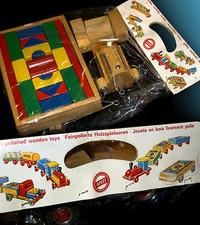 Heros Tracteur Ensemble Pendentif Avec Blocs 60er Ovp Kit de Construction Rareté