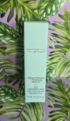 Matter of Fact Brightening & Forming Face Serum 20% L-Ascorbic Acid 5 ML Travel