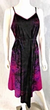 Liz Lange Maternity Dress NEW A Line Hem Adj Straps Tie Waist NEW with Tags S