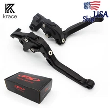 CNC For Himalayan 2021 Folding Extending Clutch Brake Levers Black Adjustable