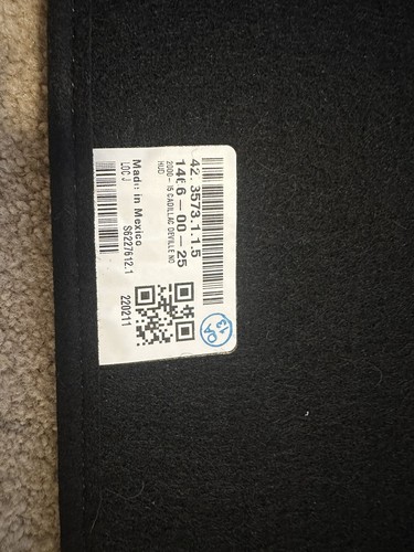 2000-2005 Cadillac Deville Dashmat NEW - Picture 3 of 3