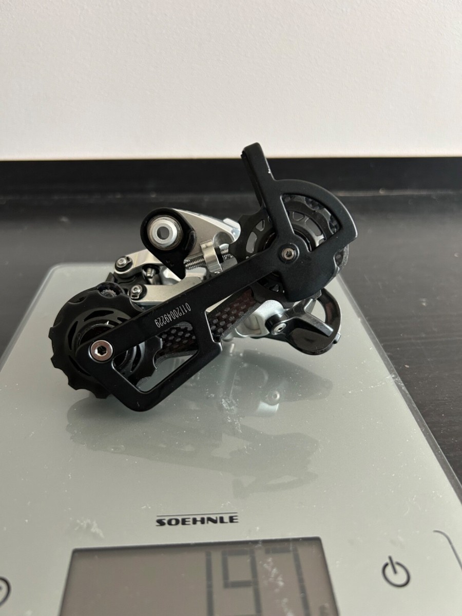 Sram X-0 9s Rear Derailleur Medium Carbon Cage Black/Silver | eBay