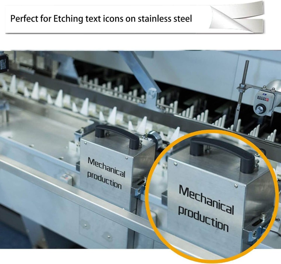 Compatible Brother STE141 STE141 ST141 Stencil Label Tape 3/4" for