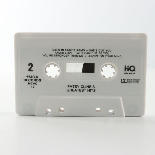 12 Greatest Hits by Patsy Cline (Cassette Tape, 1988 MCA Records) TESTED MCAC-12 - Picture 4 of 6
