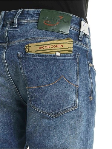 NW JACOB COHEN trousers denim pants J688 COMF 01584  Dark OR Light Wash