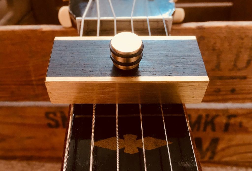 Brass Capo Dobro Resonator Weissenborn Lap Steel By Woodshed Capo's eBay