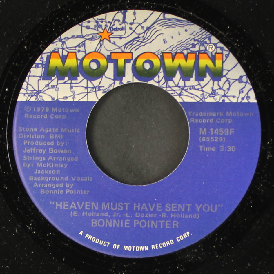 BONNIE POINTER: heaven must have sent you / short MOTOWN 7