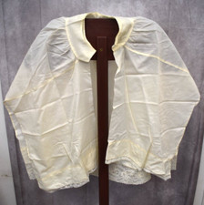 Used White Lace Surplice CU950 vestment co.