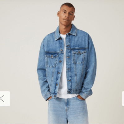 Cotton On Denim Seattle Tucker Jean Jacket S Cotton Vintage