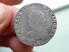 Très rare Teston de Charles IX du 2ème type 1567 N (Montpellier)
