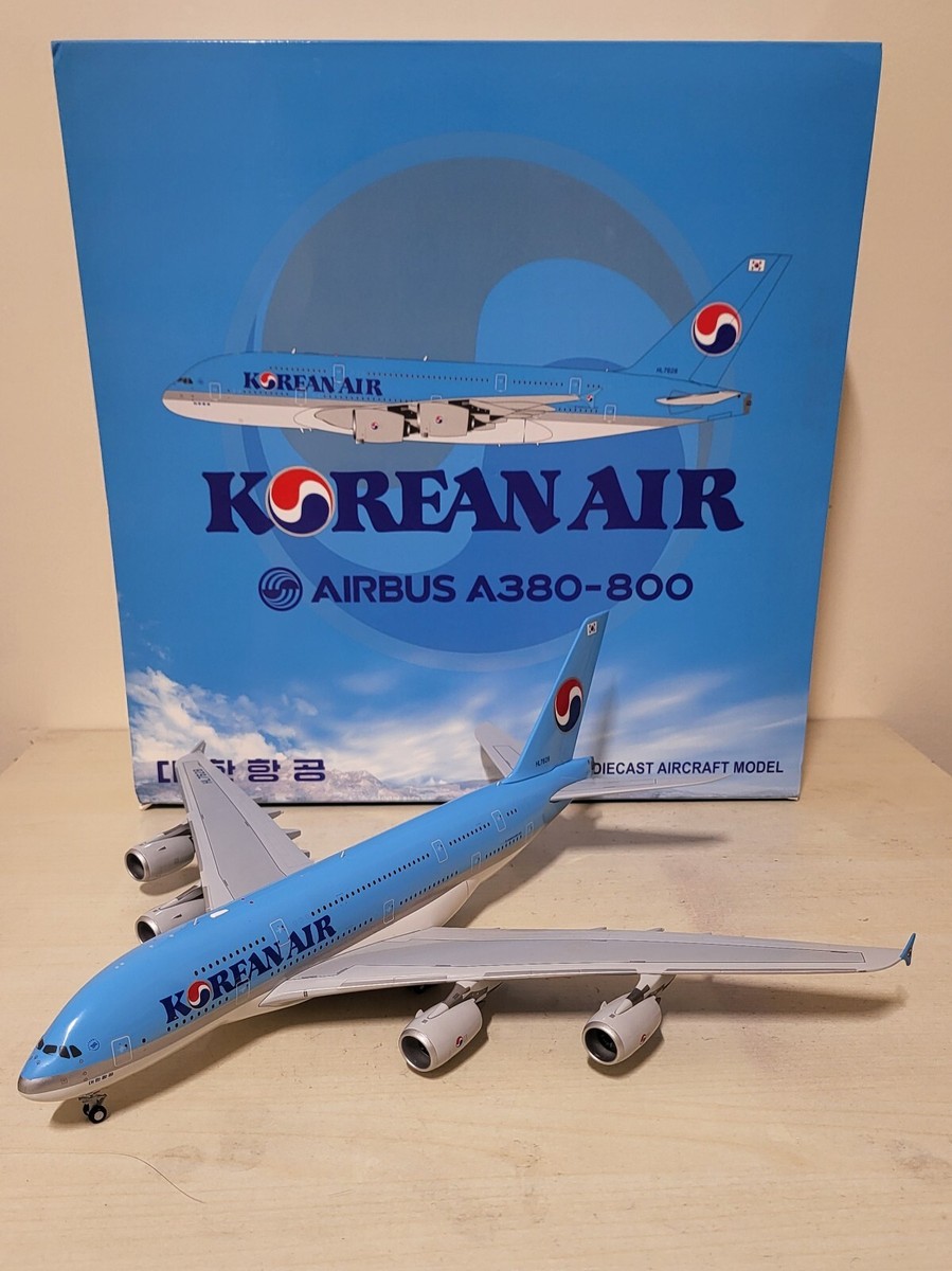 JC Wings 1:200 Korean Air Airbus A380 HL7628 BBOX2541 (RARE JC Wings 1:200 Korean Air Airbus A380 HL7628 BBOX2541 (RARE