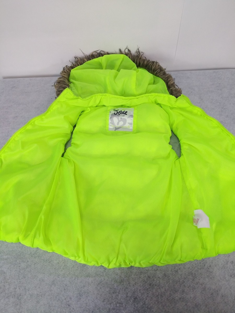 SHEIN Gilet sans manches chaud occasionnel pour jeune fille avec fausse fourrure à col rond - Taille 7Y
