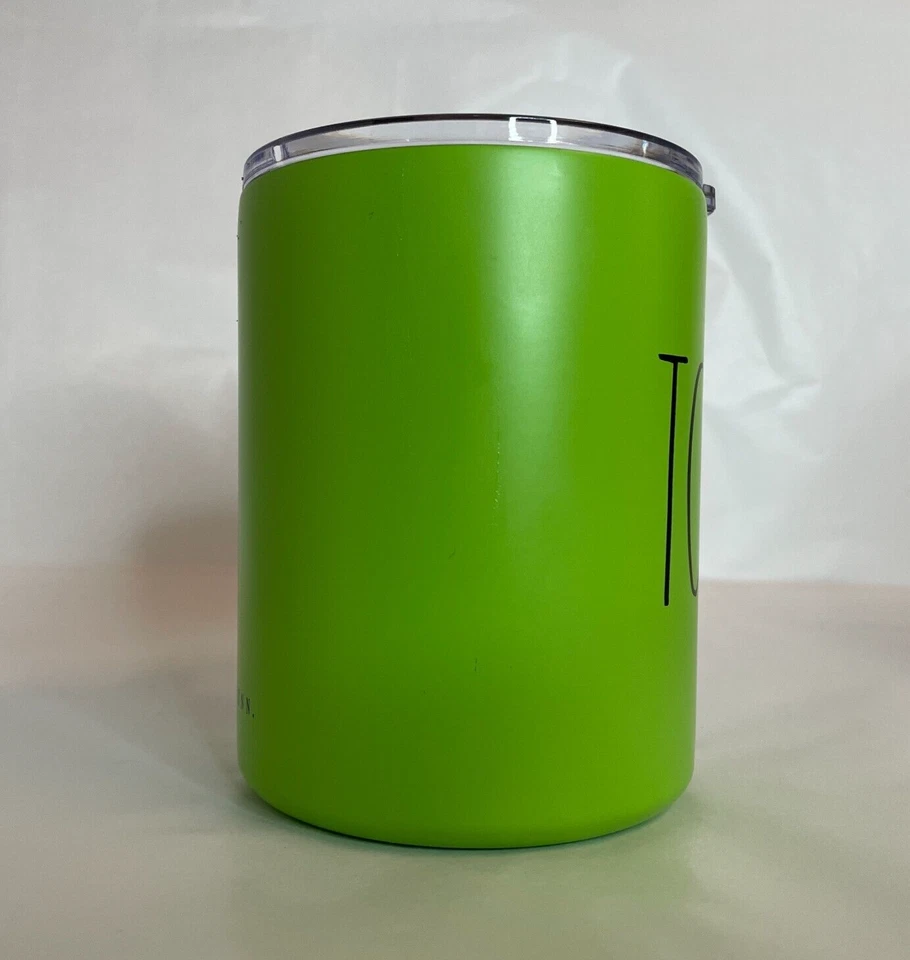 Rae Dunn Хэллоуин токсичный путешествий кружка зеленый изолированный из нержавеющей стали с крышкой б/у в отличном состоянии - Изображение 4 из 4