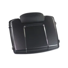 Razor Pack Trunk Chopped Backrest For Harley Touring 1993-2013 Charcoal Pearl