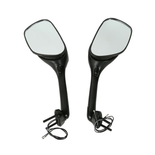 Rear View Mirrors LED Turn Signals For Suzuki GSXR 600 750 06-21 GSXR1000 05-15 - Picture 2 of 5