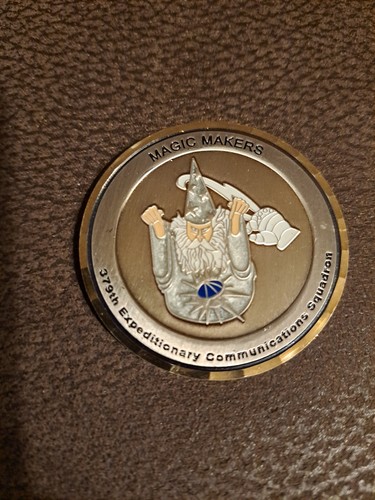 379th Expeditionary Communications Squadron Magic Makers Challenge Coin - Bild 7 von 12
