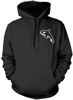 ORCA Killerwal - süßer Hoodie mit Tiertasche Unisex