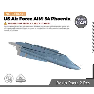 Yao's Studio LY48233 1/48 Model upgrade Parts US Air Force AIM-54 Phoenix