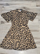 Cheetah Pattern Dress Size Small