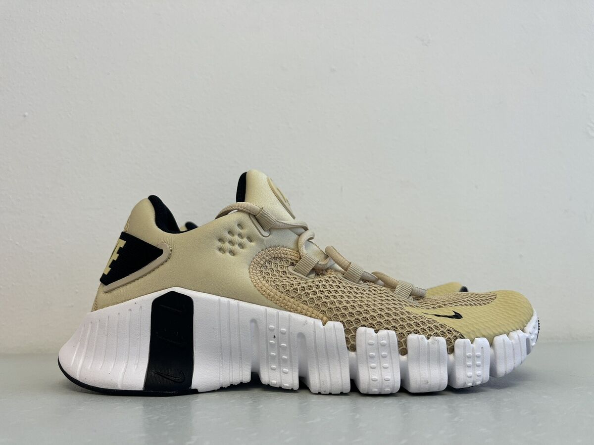 Nike Free Metcon 4 Vegas Gold Black White CT3886-791 Size 10 Nike Free Metcon 4 Vegas Gold Black White CT3886-791 Size 10
