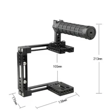 CAMVATE Universal Camera Cage left right Top Handle kit For Sony Canon GH5 Nikon