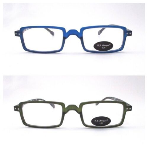 AJ Morgan 1.50 Retro Reading Glasses Berkel- Blue, Unisex | eBay display picture 1