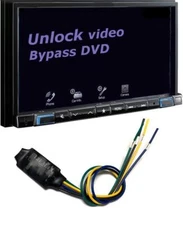 1 In Motion Video Brake Bypass For PIONEER NEX DMH AVH Models Compatible 2023!