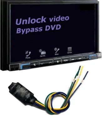 1 In Motion Video Brake Bypass For PIONEER NEX DMH AVH Models Compatible 2023!