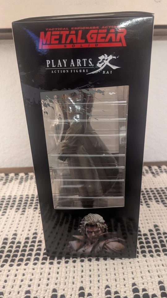 Figura Coleccionable Metal Gear Solid Play Arts Kai Liquid Snake - Square Enix Nuevo en Caja Foto 2 de 4